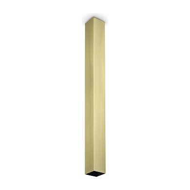 Потолочный светильник Look PL1 SQUARE D60 H750 Ideal Lux 353852, латунь