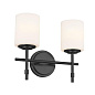 Ali 11.5" 2 Light Vanity Black настенный светильник 55141BK Kichler