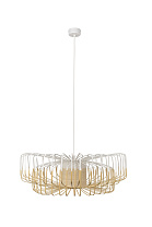 Pendant Lamp BAMBOO UP N DOWN XXL White