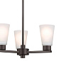 Stamos 18" 3 Light Chandelier Olde Bronze люстра 52435OZ Kichler — фото 5