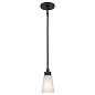 Erma 4.25" 1 Light Mini Pendant Black подвесной светильник 52444BK Kichler — фото 4