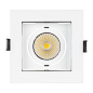 024137 Arlight Светильник CL-KARDAN-S102x102-9W Warm (WH, 38 deg) — фото 4