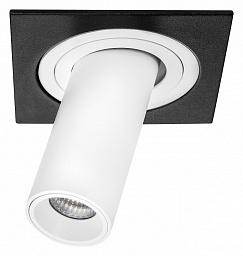 i517262 Lightstar Intero встраиваемый потолочный светильник с цилиндрическим корпусом черный