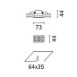 MK48 Laser Blade iGuzzini 2 - cell Recessed luminaire - LED - Warm white medium