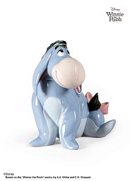 Фарфоровая статуэтка ослика из «Винни-Пуха» Eeyore Lladro 01009344