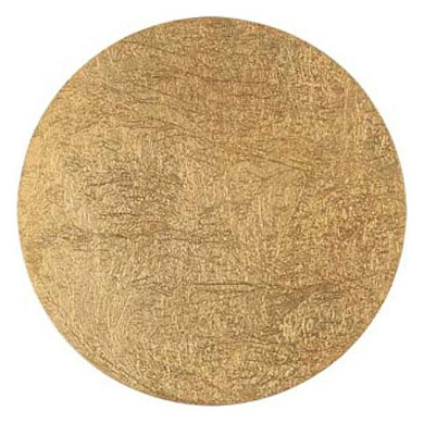 потолочный светильник с дисковым плафоном золото