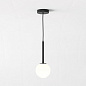 1429025 Tacoma Pendant Astro lighting подвесной светильник матовый чёрный — фото 1