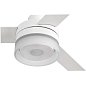 Люстра-вентилятор Ice Led Speaker Faro Barcelona Ø132 см, 3 лопасти, AC-мотор, белый — фото 3