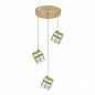 12048/3P Gold Indigo Radioso подвесной светильник 7.7W 1540lm 3000, 4200, 6400K — фото 2
