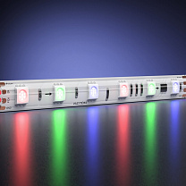 14,4 Вт/м, RGB, 5 м, 10 мм, 5050, IP65, 24 В