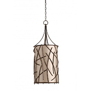 Flynn Lantern Burnt Silver Porta Romana