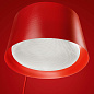 FN275013_67 Foscarini Twice as Twiggy PT дизайнерский торшер с абажуром красный тёмный — фото 3