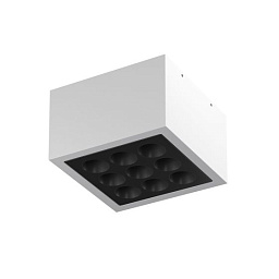 Mile Flos Outdoor Накладной спот квадратный белый f-o-0988