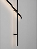 Sandy Black Aluminium & Acrylic 46Watt 24V 3200Lm IP20 3000K L:200.8 W:4 H:2.5 cm