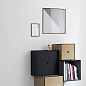 71073-001719 Audo Copenhagen Frame 42 куба с дверцей, черный ясень — фото 2