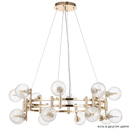 LUXURY SP16 GOLD Crystal Lux LUXURY люстра с шарообразными плафонами на металлических держателях цвета золота