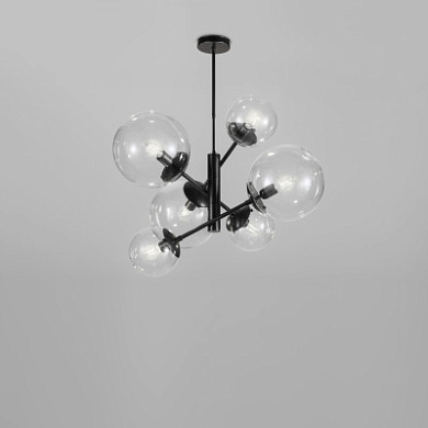 Metal Lux Global SP 6L винтажная люстра с шестью плафонами чёрный 262.180.03