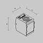 821014 Maytoni Комплектующие к светодиодной ленте 480W Серебро — фото 4