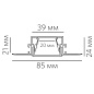 Встраиваемый линейный светильник LINEAR 3924 F Led Technology — фото 1