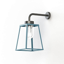 Lampiok 2 N° 3; Clear glass E27 52W; Blue