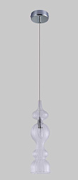 IRIS SP1 A TRANSPARENT Crystal Lux IRIS подвесной светильник из прозрачного стекла в форме вертикальной капли