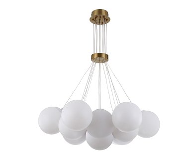 Люстра Kink Light Алди бронза 08475-13,20