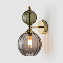 Pop Petite Wall Light IP44 серо-коричневый-серый