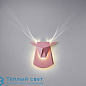 DEAR HEAD настенный светильник Popup Lighting DEAR HEAD PINK