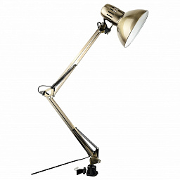 A6068LT-1AB Arte Lamp Senior настольная лампа с металлическим основанием и поворотным плафоном