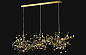 Светильник подвесной Crystal Lux GARDEN SP3х3 L1200 GOLD — фото 2