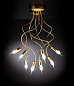 Free spirit classic Хромированный потолочный светильник с поворотным кронштейном Metal Lux PID134651 — фото 1