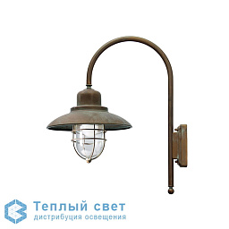 3313 Moretti Luce Patio cage уличный настенный светильник на кронштейне с решётчатым рассеивателем