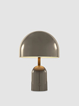 Портативный светильник Tom Dixon Bell - Глянцевый Серо-коричневый
