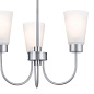Erma 18" 3 Light Chandelier Brushed Nickel  люстра 52442NI Kichler — фото 5