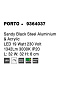 9364037 PORTO Novaluce светильник LED 19Вт 220-240В 998Lm 3000K IP20 — фото 8