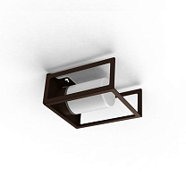 Hugy N° 1; Frosted glass E27 42W; Old rustic