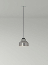 M64 CIRCULAR METAL CANOPY WHITE BUILT-IN (NOT DIMMABLE). LED