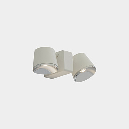 05-5307-14-21 Leds C4 Drone настенный светильник с двумя поворотными плафонами белого цвета