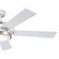 56" Salvo 5 Blade LED Indoor Ceiling Fan White люстра-вентилятор 330045WH Kichler — фото 9