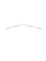 Sandy White Aluminium LED GU10 8x10Watt 100-240Volt IP20 Bulb Excluded L:300 (150 x 150) W:3.5 H:8 cm