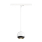 1008177 SLV LIGHT EYE ® 150 3Ph. PD QPAR111 white трехфазный трековый подвесной светильник — фото 3