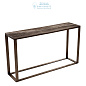 112096 Console Table Zino light bronze finish Eichholtz