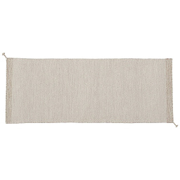 ковер шерстяной светло розовый 80x200 см