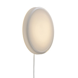 Looped Wall/Ceiling Lamp подвесной светильник Muuto White - Ø 35 cm LPWCLDM01