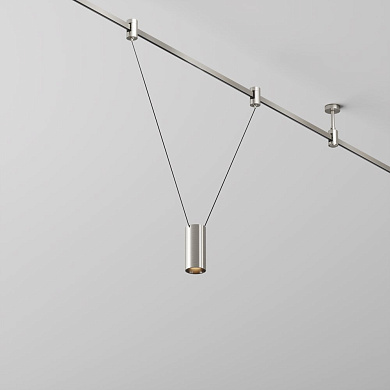 Трековый светильник Maytoni Focus Led 12W 780лм Платина TR157-1-12W3K-PT