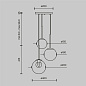 MOD521PL-03G Maytoni Basic form Подвесной светильник 20W Золото — фото 12