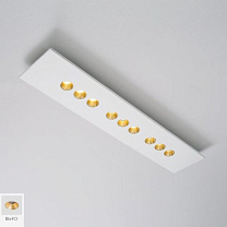 CONFORT PLAFONIERA 27W RETTANG. 3000K  BIANCO-FOGLIA ORO