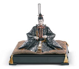 Фарфоровая скульптура японского императора Hina Dolls Emperor Lladro, лимитированная серия 01001940