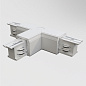 TRA005CT-31W-R Maytoni Accessories for tracks Trinity Комплектующие для систем освещения с токоведущими элементами Белый — фото 1