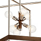 Tanis 6 Light Foyer Pendant Auburn Stained подвесной светильник 52092AUB Kichler — фото 3
